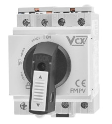 Rozłącznik izolacyjny obrotowy 4P 32A 1200V DC PV VCX