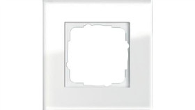 Gira Ramka Pojedyncza Gira Esprit Szkło Białe