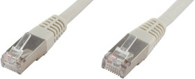 kabel LAN econ connect F6TP7GR, 1 szt., RJ45, CAT 6, S/FTP, 7.00 m, szary