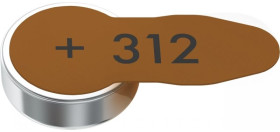 PR41 (312) bateria, 6 szt./blister bateria guzikowa...