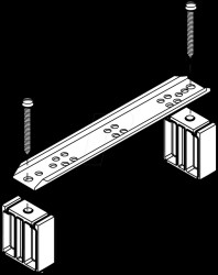 PCP10N Rail mounting 35 x 7.5 mm for meter cabinet