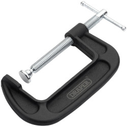 Draper 18963 Heavy Duty G-Clamp, 100mm Manufacturers P/N - 18963