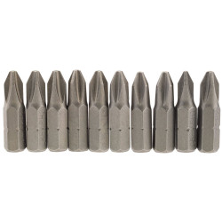 Draper 64072 No.2 1/4&quot; Hex Cross Slot Insert Bit 25mm Long x 10