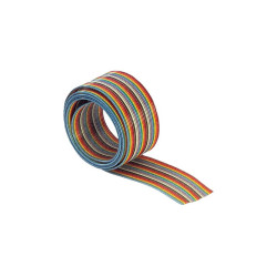 PRZEWÓD TAŚMA AWG28 1,27mm 10 żył KOLOROWA do złącz IDC / FC