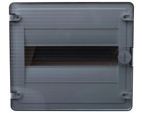 Rozdzielnica modułowa 1x12 natynkowa IP40 Golf (drzwi transparentne) VS112TD