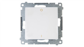 Simon 54 Łącznik Dwubiegunowy Biały Dw2a.01/11