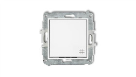 Icon Mechanizm Łącznika Krzyżowego Biały Mat 25Iwp-6