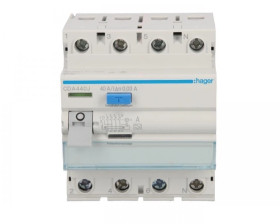 Wyłącznik różnicowoprądowy 3P+N 40A 0,03A 6KA typ A CDA440J