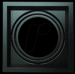 3581 Mounting frame - 1x AR111, black