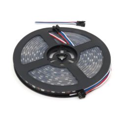 Taśma LED wodoodporna IP67 RGB WS2815 5m (60 LED/m) czarna PCB