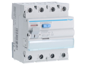 Wyłącznik różnicowoprądowy 3P+N 40A 6kA 100mA typ A S CNA440J HAGER