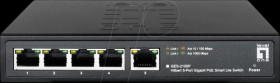 GES-2105P Switch, 5-Port, Gigabit Ethernet, PoE