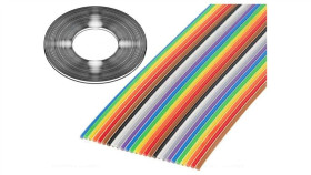 Ds1058-26M28-30.5 Przewód: Wstążkowy 26X28awg 1,27Mm Linka Cu Nieekranowany Pvc