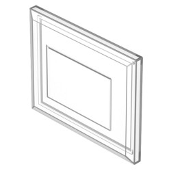 Pokrywa przycisków Kondensator ochronny do uzytku z: Zestaw ramki przedniej EAO