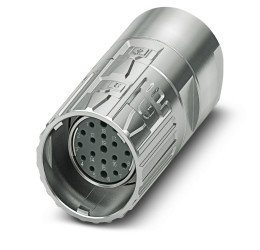 Złącze wielostykowe przemysłowe 19-pinowe M23 Montaż na kablu Gniazdo Phoenix Contact