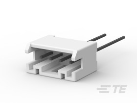 Wtyk PCB 4-pinowe raster: 2.5mm -rzędowe TE Connectivity Montaż na płytce