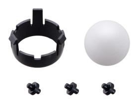 Pololu Romi Chassis Ball Caster Kit - Black