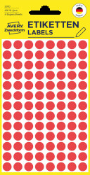 3010 Marking points, 8 mm, red