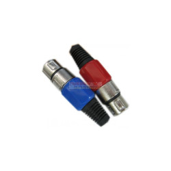 Gniazdo mikrof. 3 pin XLR kolor