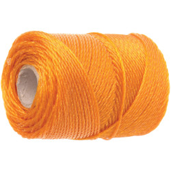 Faithfull 3250 Heavy-Duty Polyethylene Brick Line 250m (820ft) Orange
