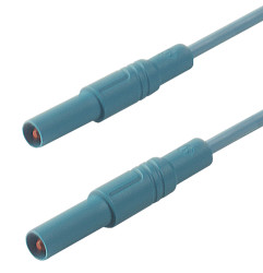 934072102, PA, 16A, 1000V ac/dc, kolor: Niebieski, dł. 500mm, -15 → +70°C, Hirschmann Test & Measurement