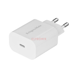 ZASILACZ SIECIOWY QC 3.0/18W USB"C" 5V/3A 9V/2A,12V/1.25A
