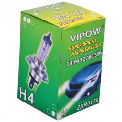 Żarówka samochodowa 12V 60/55W, biały zimny B4-H4