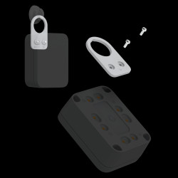 RAKwireless Hook Loop Mount (Mark J) Szary - mocowanie