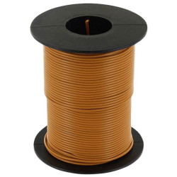 econ connect KL025OR50 Strand 1x0.25mm&#xB2; Orange 50m