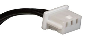 Kabel przewód-płytka, PicoBlade, 125 V, 1 A, raster: 1.25mm, 300mm, Cyna, Czarny