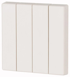 Xcomfort Klawisz poczwórny biały połysk 193989