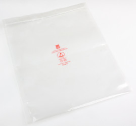 Torba antystatyczna szerokość 250mm Zamek błyskawiczny długość 300mm Ultraprzezroczysta torba ESD typ: Worek