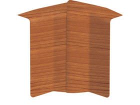 tehalit.SL Kąt wewnętrzny regulowany 20x80 wiśnia SL200804D4 HAGER