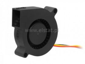 Dmuchawa odśrodkowa; 12V; łoż. kulowe; 50x15mm