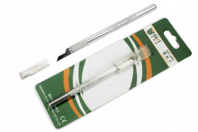 Scalpel Knife For Precise Cutting, Metal Handle, BEST BST-68A