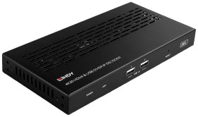 LINDY 4K30 HDMI & USB over IP Extender - Decoder RS232 Ekstender