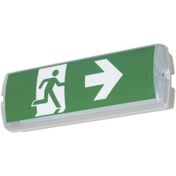 B-SAFETY BR563130 V-LUX STANDARD ECO LED Escape Light IP65 Durable