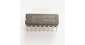 54HC597 (MC54HC597J) 8-bit shift register - Motorola