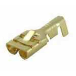 Konektor J-6,3 z zaczepem żeński KJ41 /100szt/