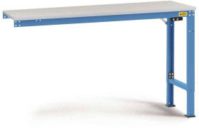 Manuflex LU8033.5012 ESD Stół roboczy ESD UNIWERSALNY, montowany na blacie gumowym, szer. X gł. X wys. = 1250 x 800 x 72