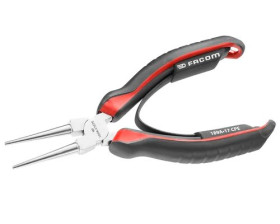 Szczypce okrągłe Szczypce z okrągłymi końcówkami Facom długość całkowita: 170 mm Stal stopowa wysokowęglowa