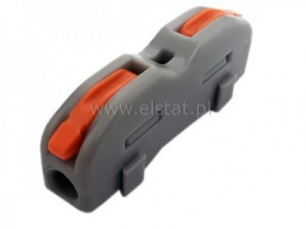 Złącza Wago 1x2,5mm wielokrotnego użytku; wzdłuż