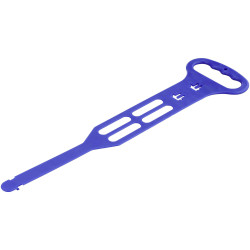 Sygonix SY-6799752 Cable organiser Blue Clips and Fixings