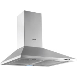 Baridi DH126 Cooker Hood with Carbon Filters 60cm - Stainless Steel
