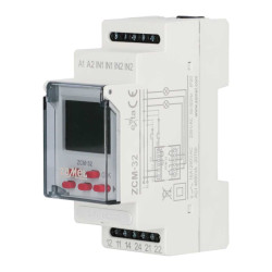 Programator czasowy astronomiczny 2-kanałowy ZCM-32 EXTA