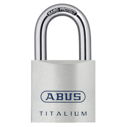 ABUS 56235 80TI/50mm TITALIUM&#x2122; Padlock Keyed Alike KA8011