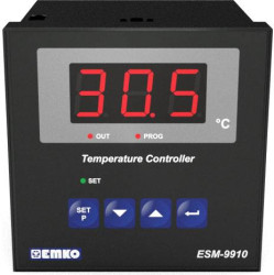 Termostat Emko ESM-9910.5.14.0.1/01.00/2.0.0.0 Pt1000 -50 do 400 °C Przekaźnik 7 A (D x S x W) 96 x 96 x 96 mm