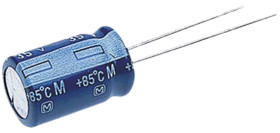 Kondensator 4.7μF 50V dc Radialny, Otwór przelotowy Panasonic roztaw: 1.5mm 4 x 7mm