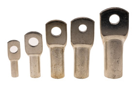 Końcówka oczkowa rurowa rozmiar przewodu 35mm² Ø 11mm nieizolowany średnica wew 7.6mm Srebrny RS PRO