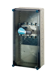 Skrzynka rozłącznikowa Mi, IP 65, wlk. 4, napęd zewn., 250 A, 3-bieg. +PE+N Mi 7455 2000283